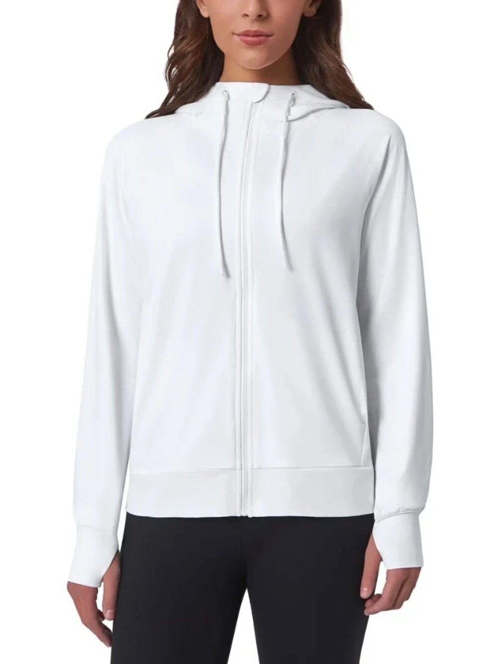 Mondetta Women's Lightweight Full-Zip Hoodie
